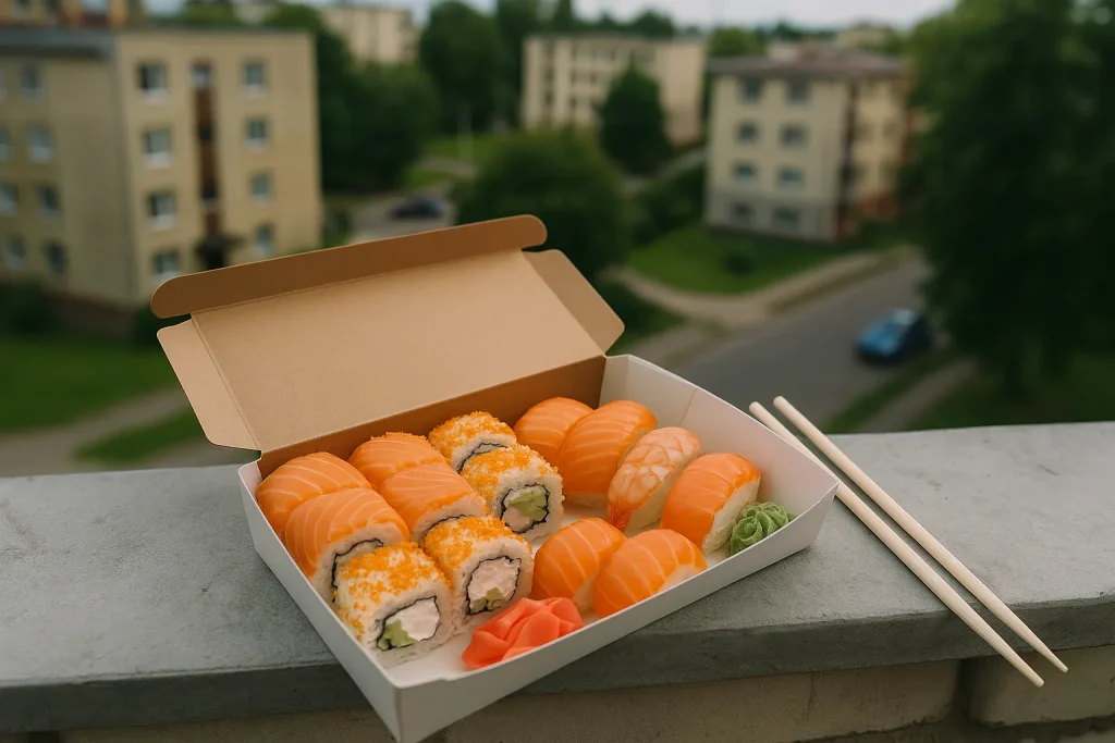 Sushi piegāde Vecmīlgrāvī: pieejamie varianti